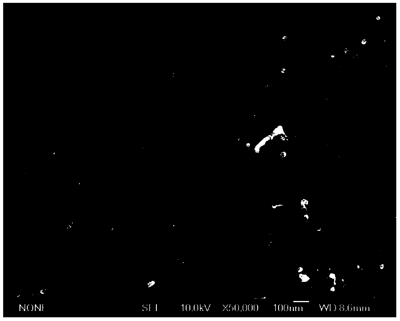 Method for rapidly preparing carbon nanotube-loaded cuprous oxide photocatalyst