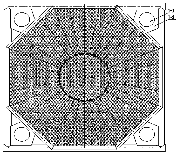 Tension type sit-on-bottom net cage