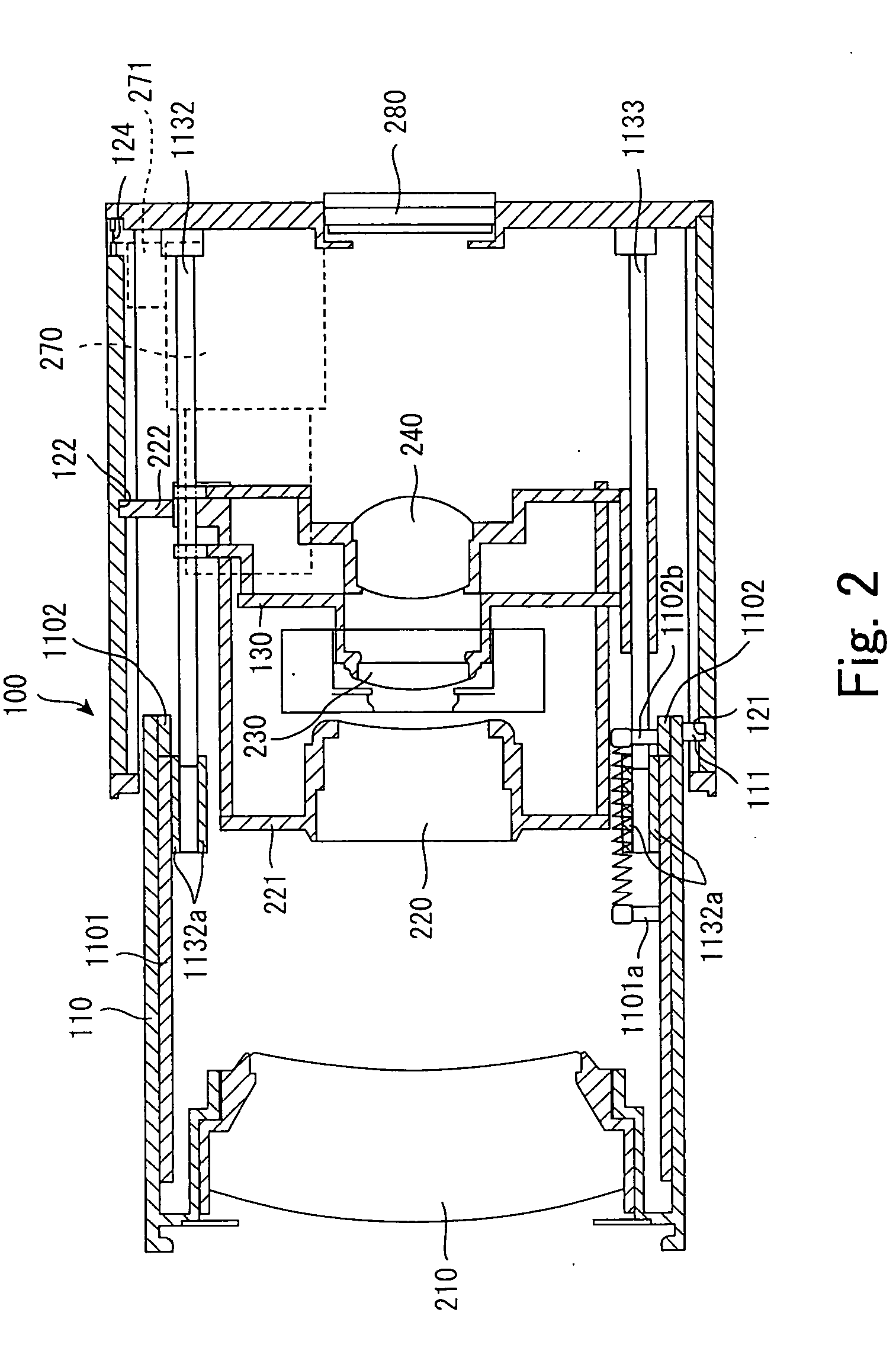 Lens barrel and image taking apparatus