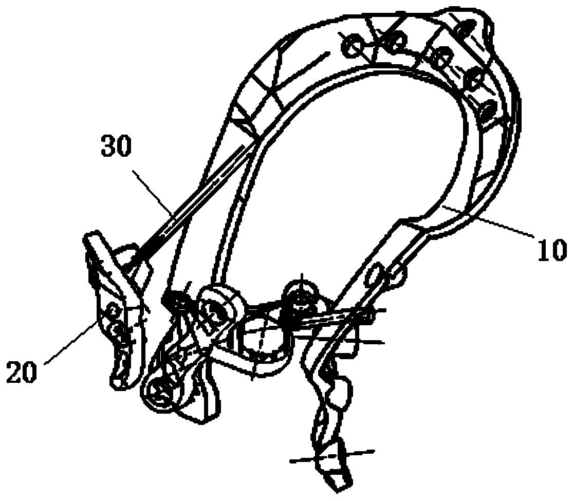 Anterior-posterior combined atlantoaxial fusion device