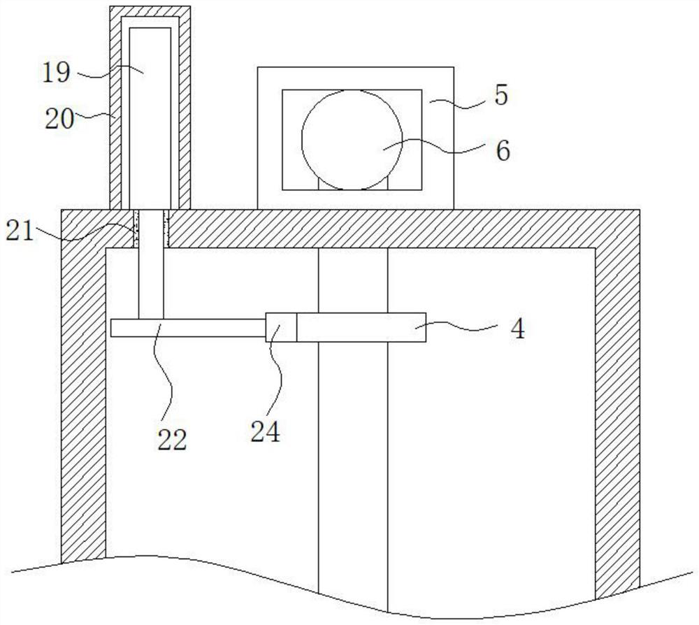 Filtering device for calcium carbide furnace gas treatment