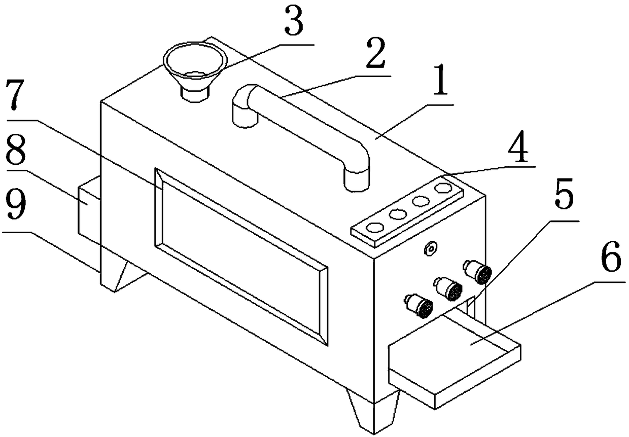 Detection device for soybean seed seedling