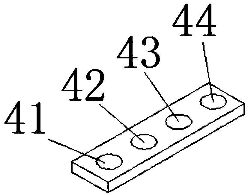 Detection device for soybean seed seedling