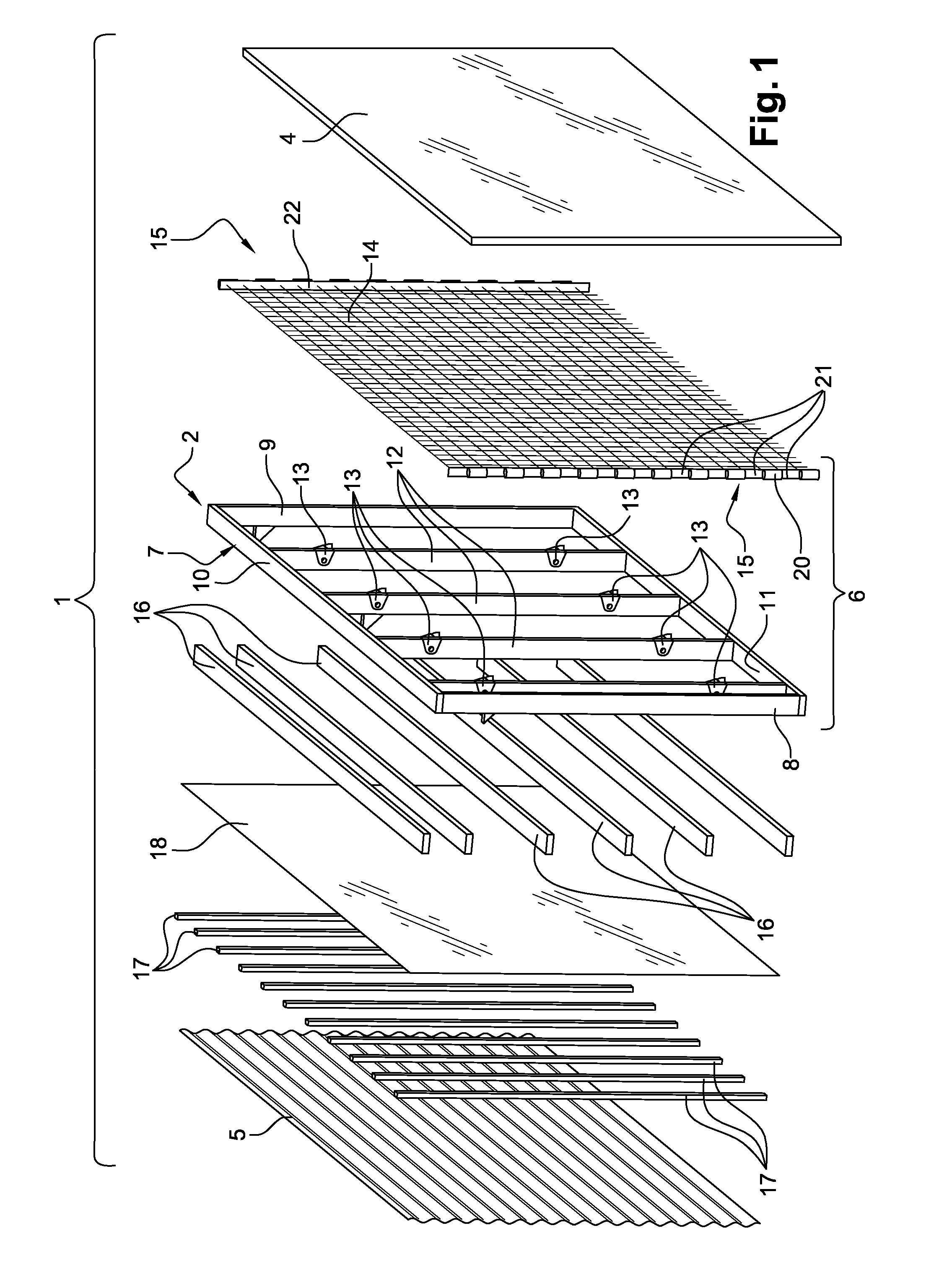 Method for Producing a Building Having a Prefabricated Wood Framework, and Resulting Building