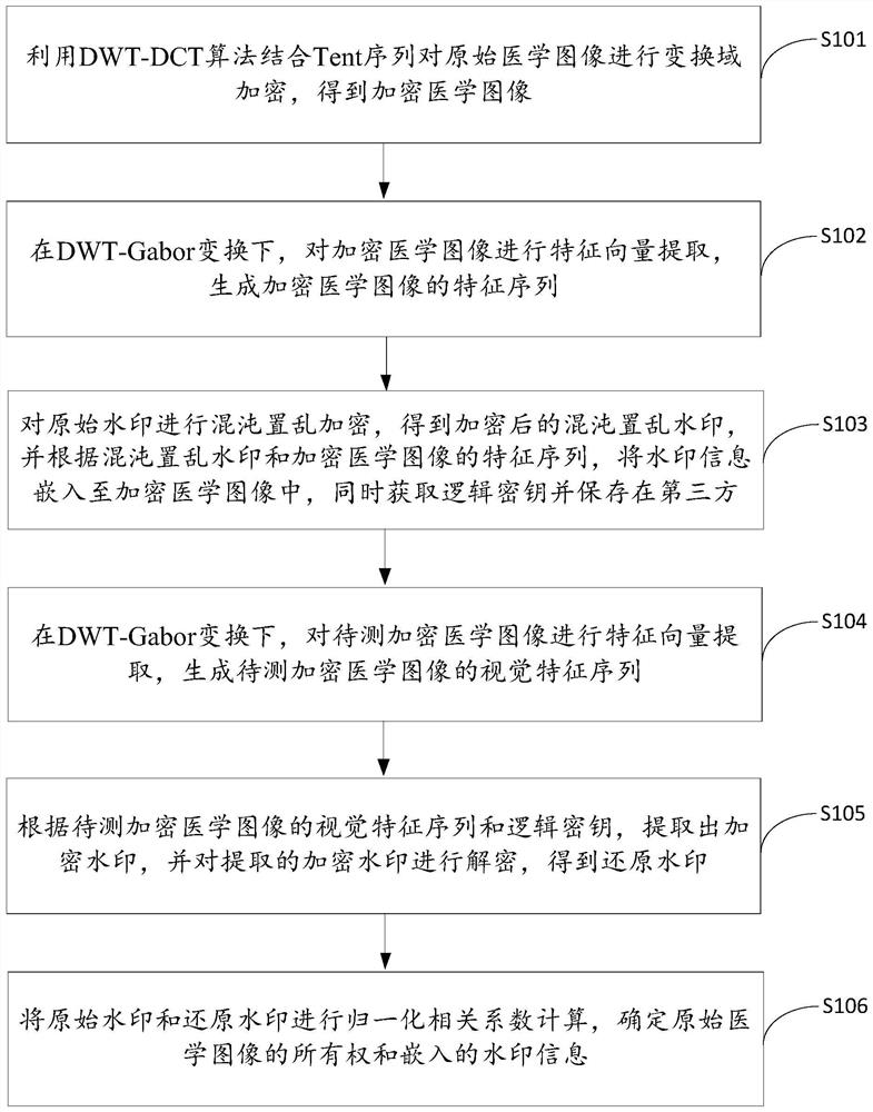 Robust watermarking method for encrypted medical images based on dwt-gabor