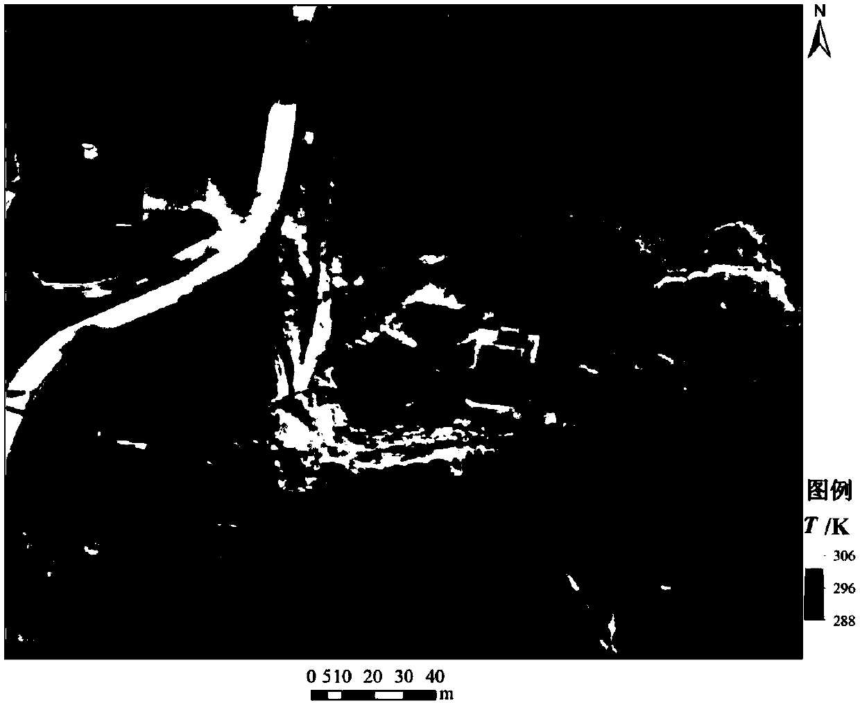 Drone thermal infrared image-based coal fire identification method