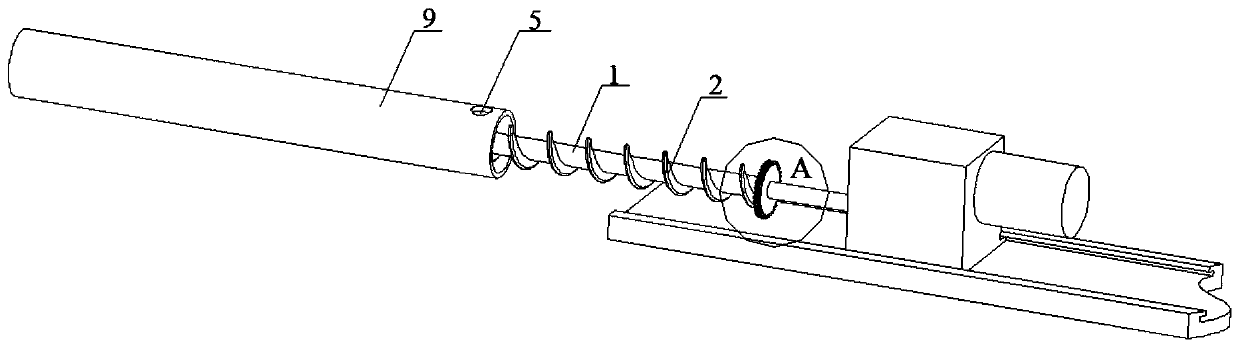 A kind of pipeline cable conveying method