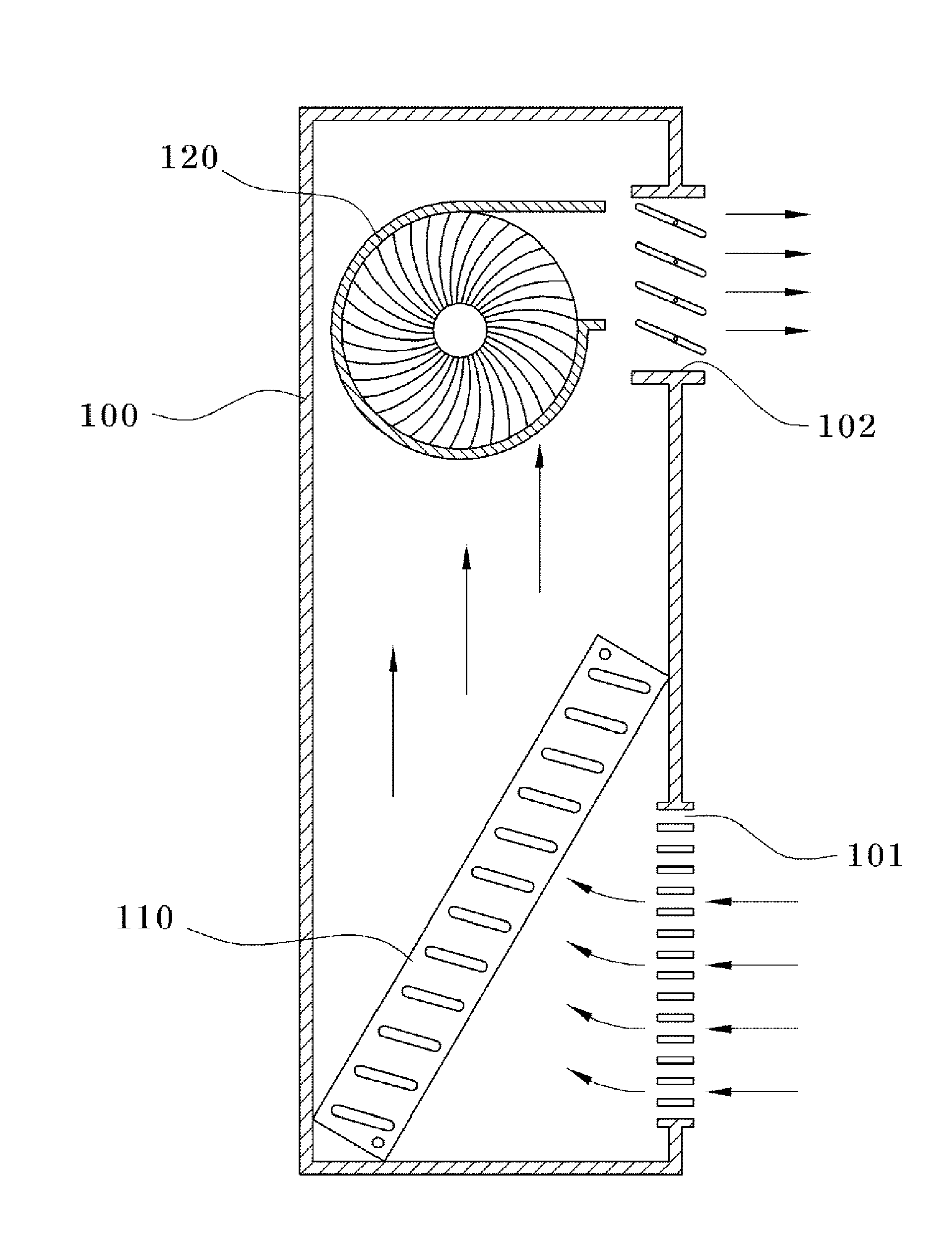 Air conditioner using cooling/dehumidifying energy recovery technology