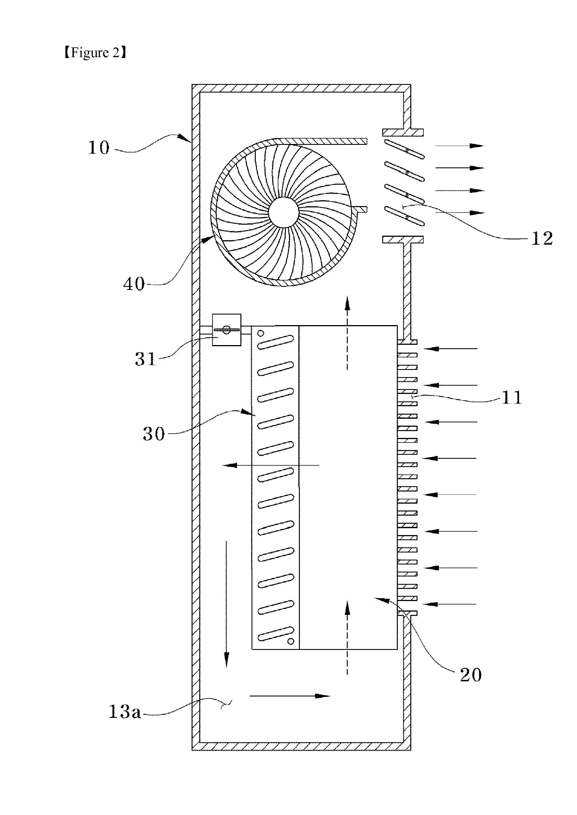 Air conditioner using cooling/dehumidifying energy recovery technology