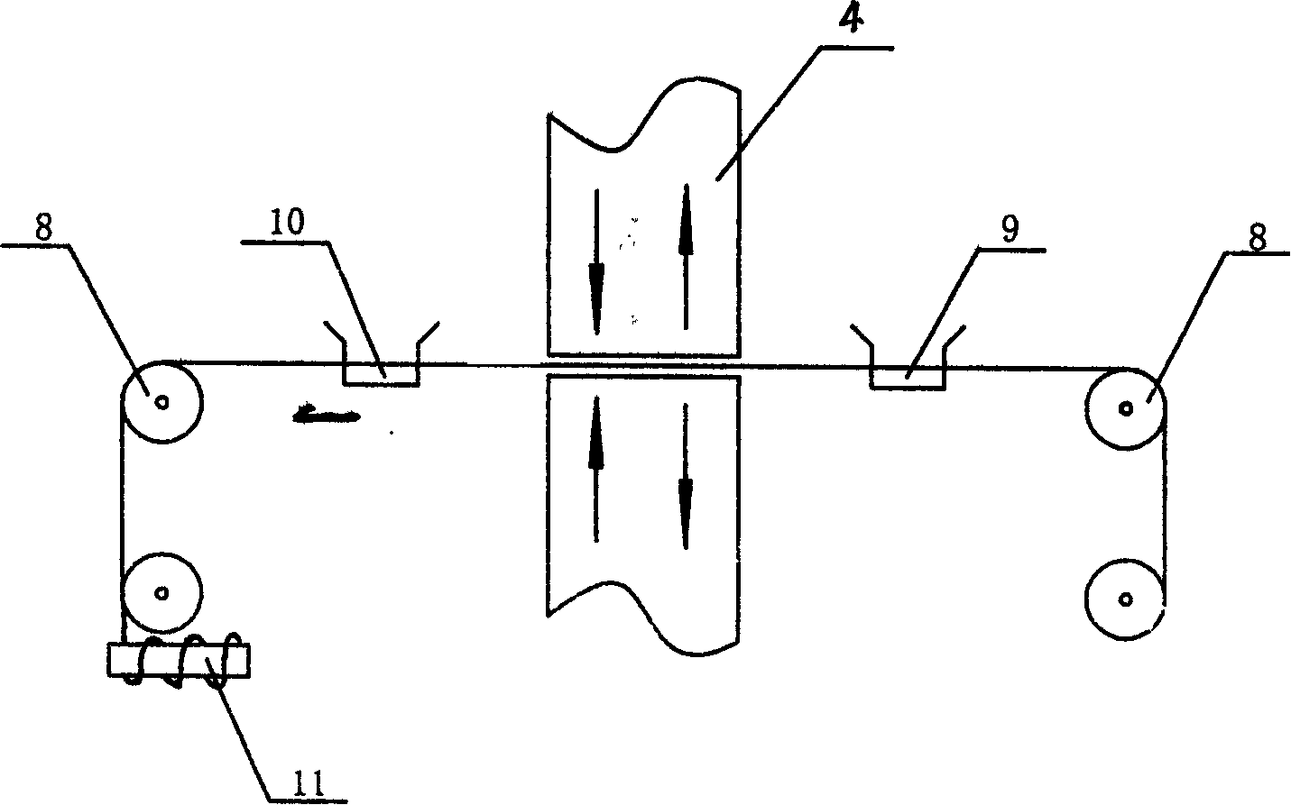 Process and apparatus for producing highly wear resistant diamond cutting wires