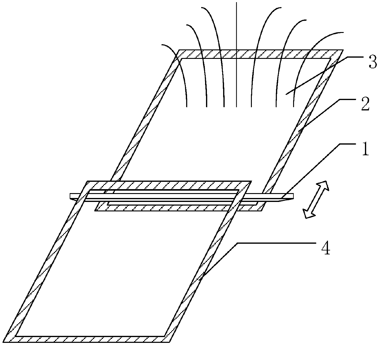 Metal foreign matter detecting device and method for wireless charging system