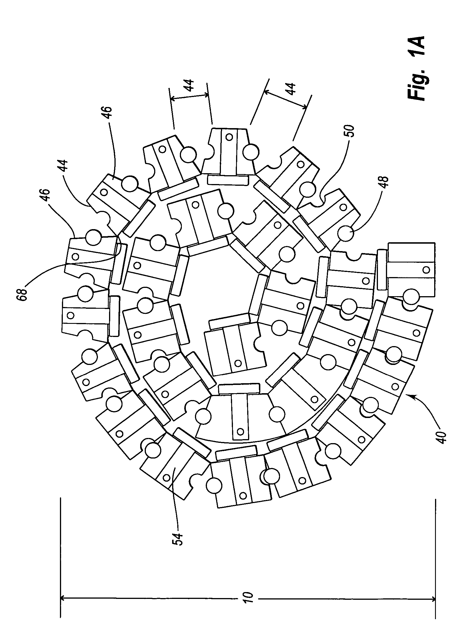 Rollable supporting device