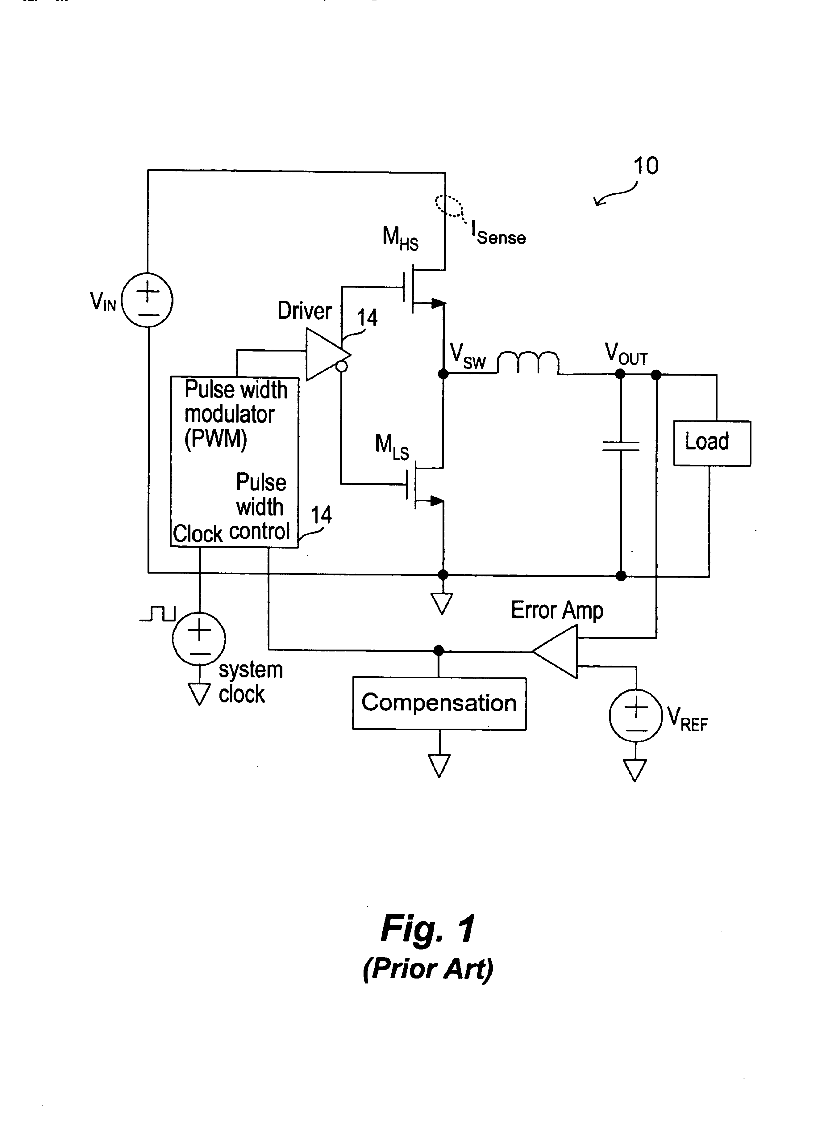 Selective high-side and low-side current sensing in switching power supplies