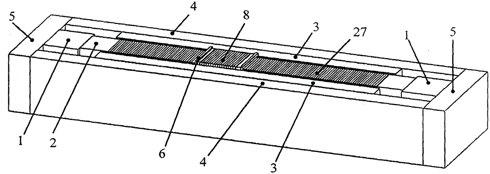 Dual-magnetic circuit symmetrically excited rectangular low-frequency vibration calibration table with magnetic field tracking compensation at both ends