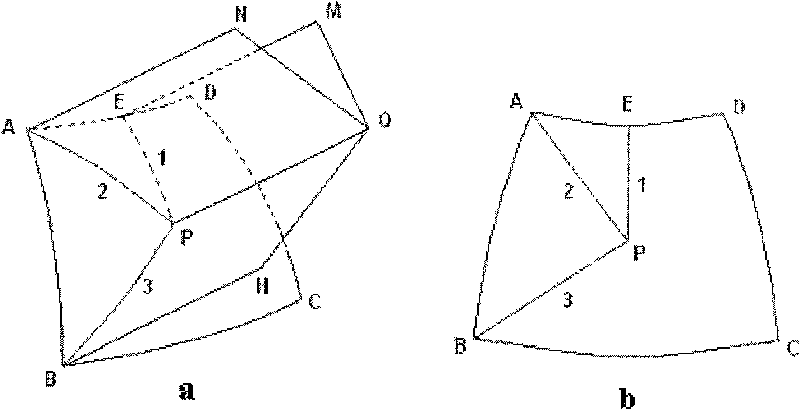 Assembling method for double curved surface metal curtain wall