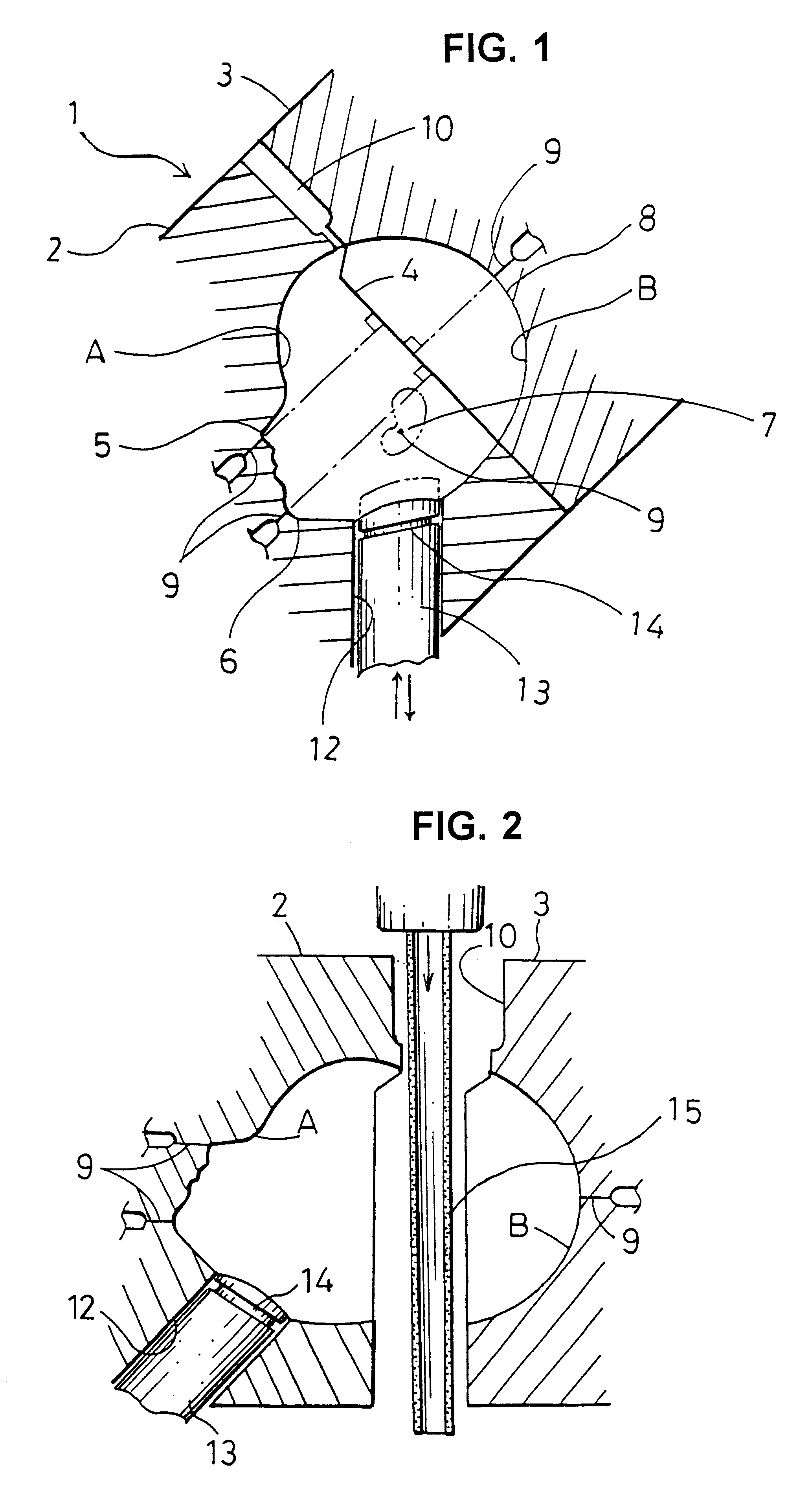 Method of molding elastic doll heads and mold therefor