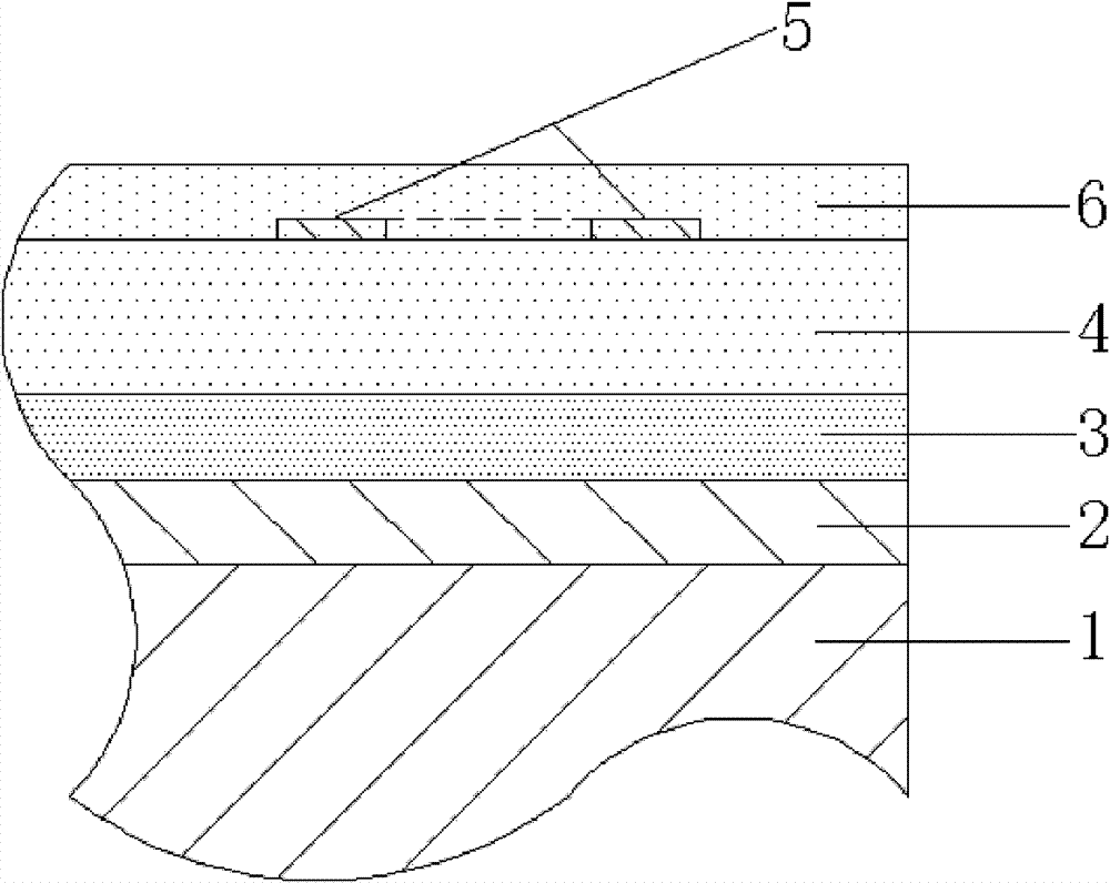 Method for arranging film sensor on alloy substrate