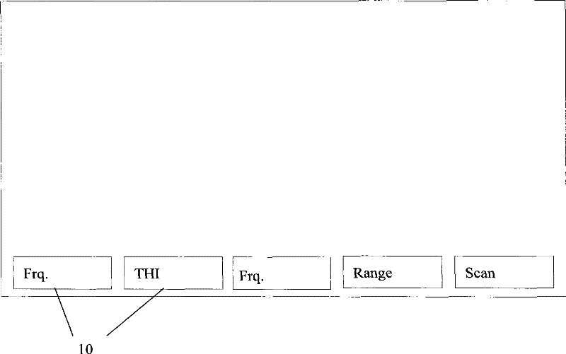 Method and system for adjusting parameters of soft key area of ​​medical equipment