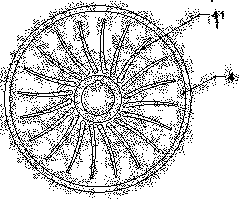 Motor end cover structure of electric vehicle