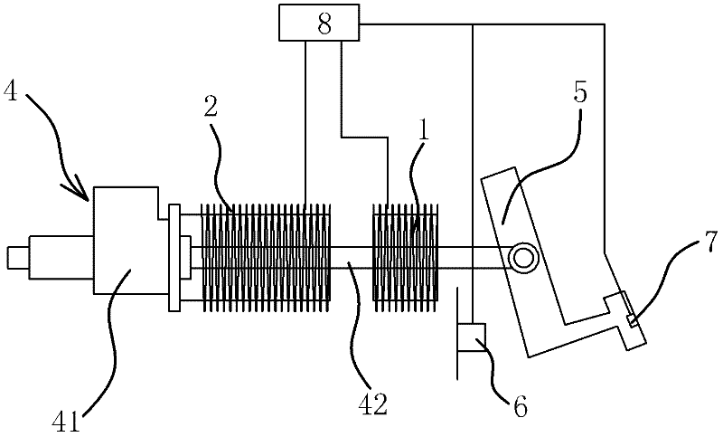 Electric power assisting device for automobile brake system