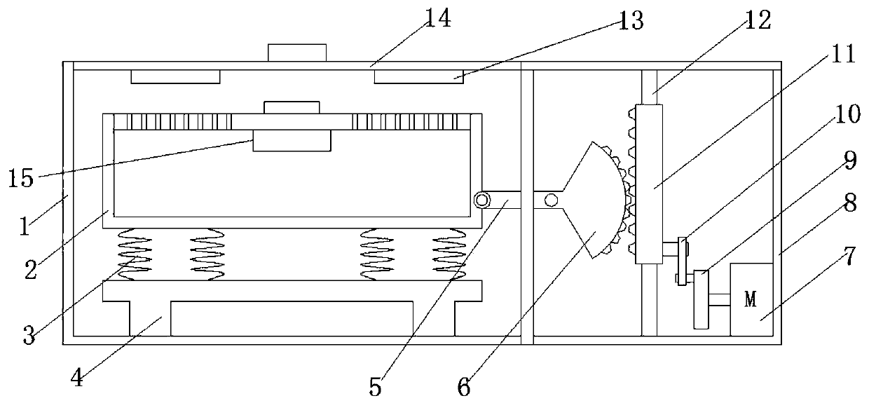 Plastic strip drying device for masterbatch processing