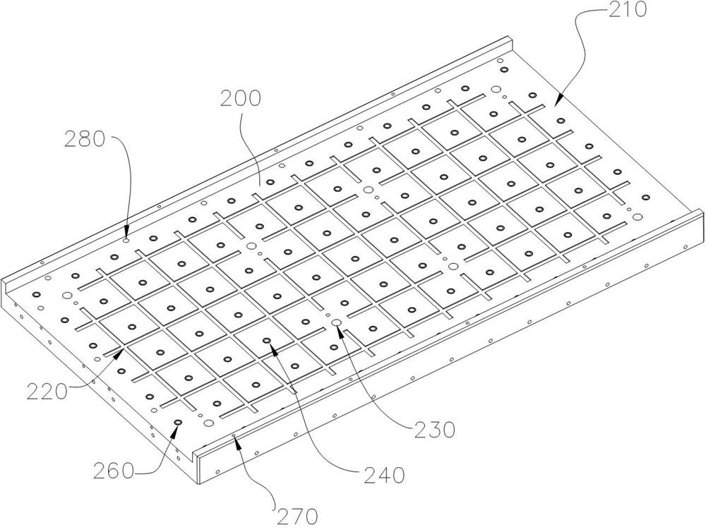 Material carrying platform, machining method thereof and hot pressing device