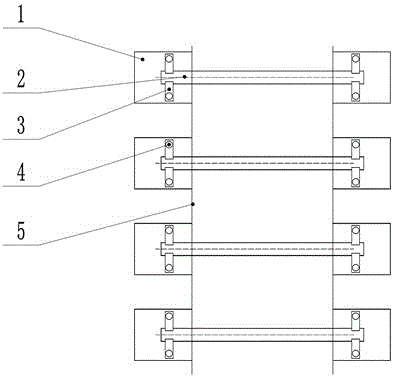 A railway track with damping and shock absorption