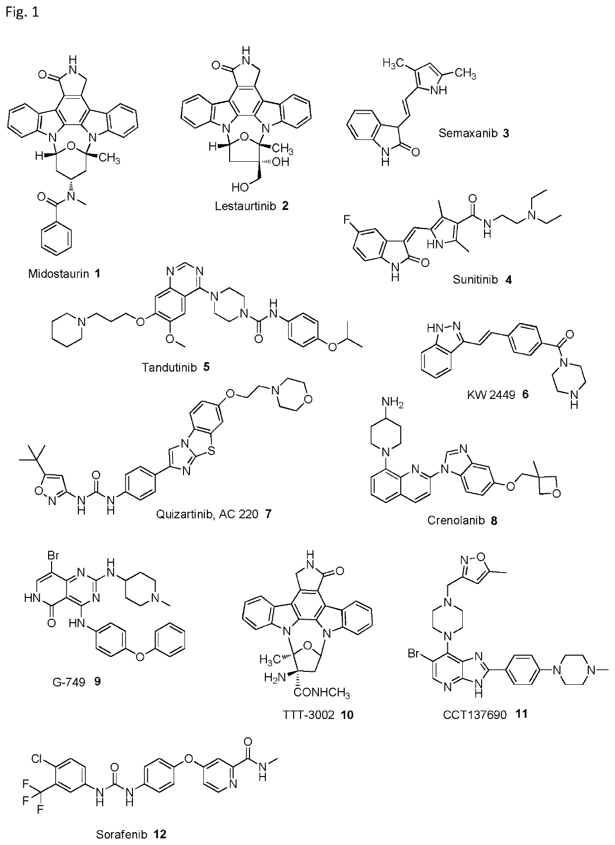 Synthesis, pharmacology and use of new and selective fms-like tyrosine kinase 3 (FLT3) FLT3 inhibitors