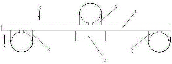 Vibrating mechanism used for powder adding machine