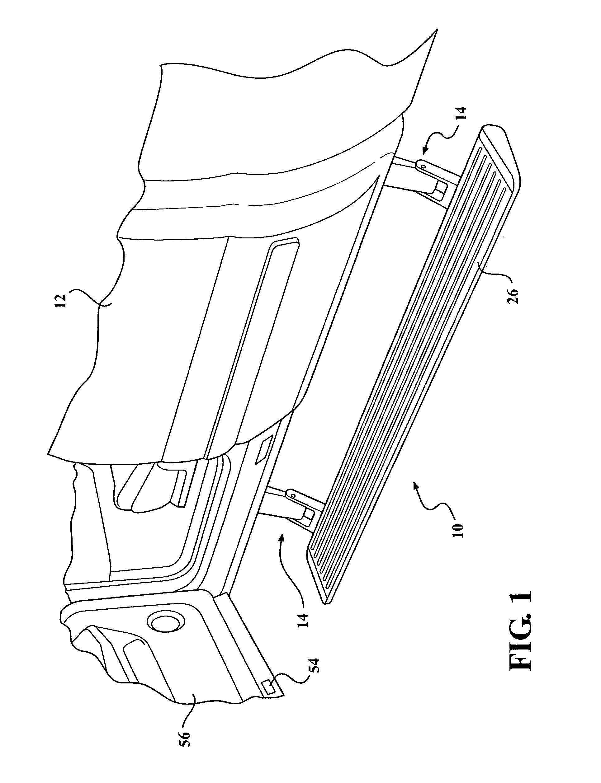 Independent running board actuation