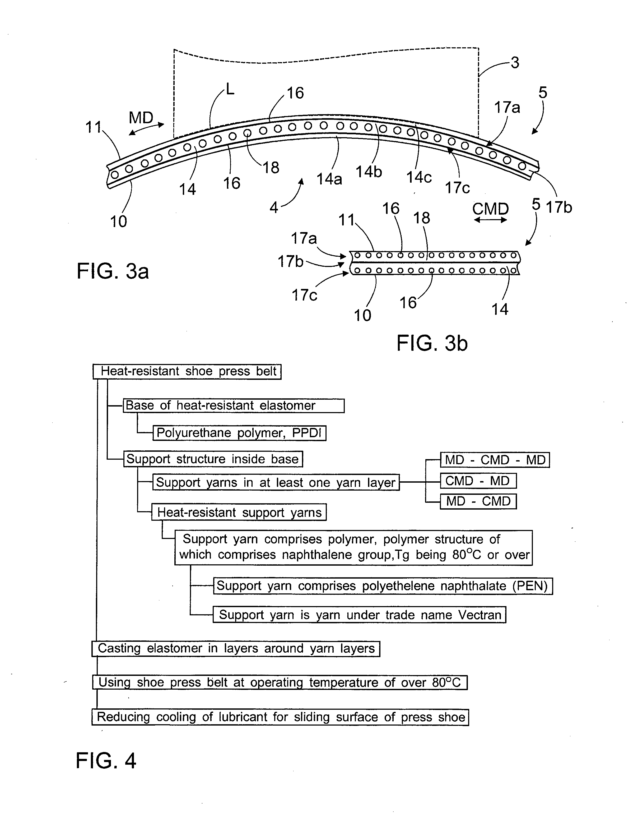 Shoe press belt, method for manufacturing the same, and use in shoe press