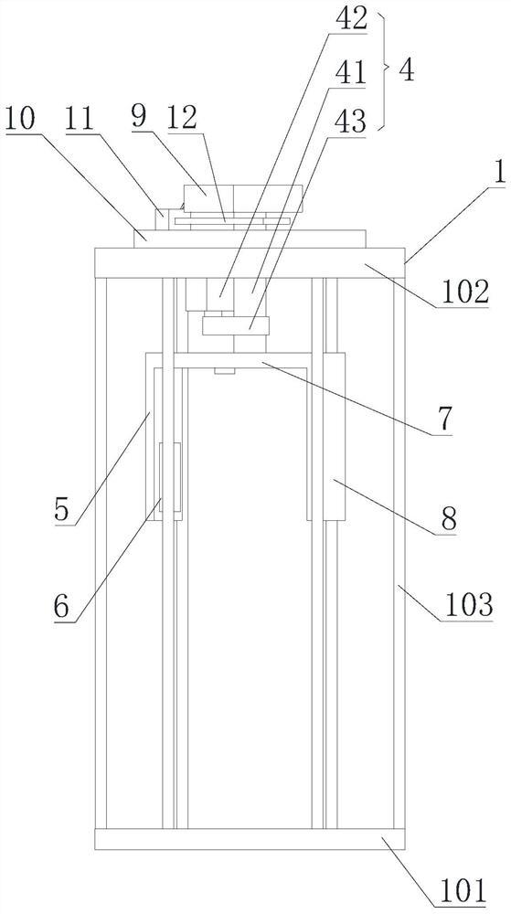 Disinfection device and disinfection method for personnel