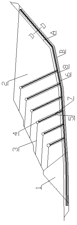 Three-dimensional tailing pond seepage system and seepage method thereof