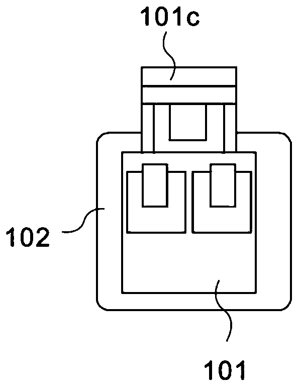 An electronic circuit connection device