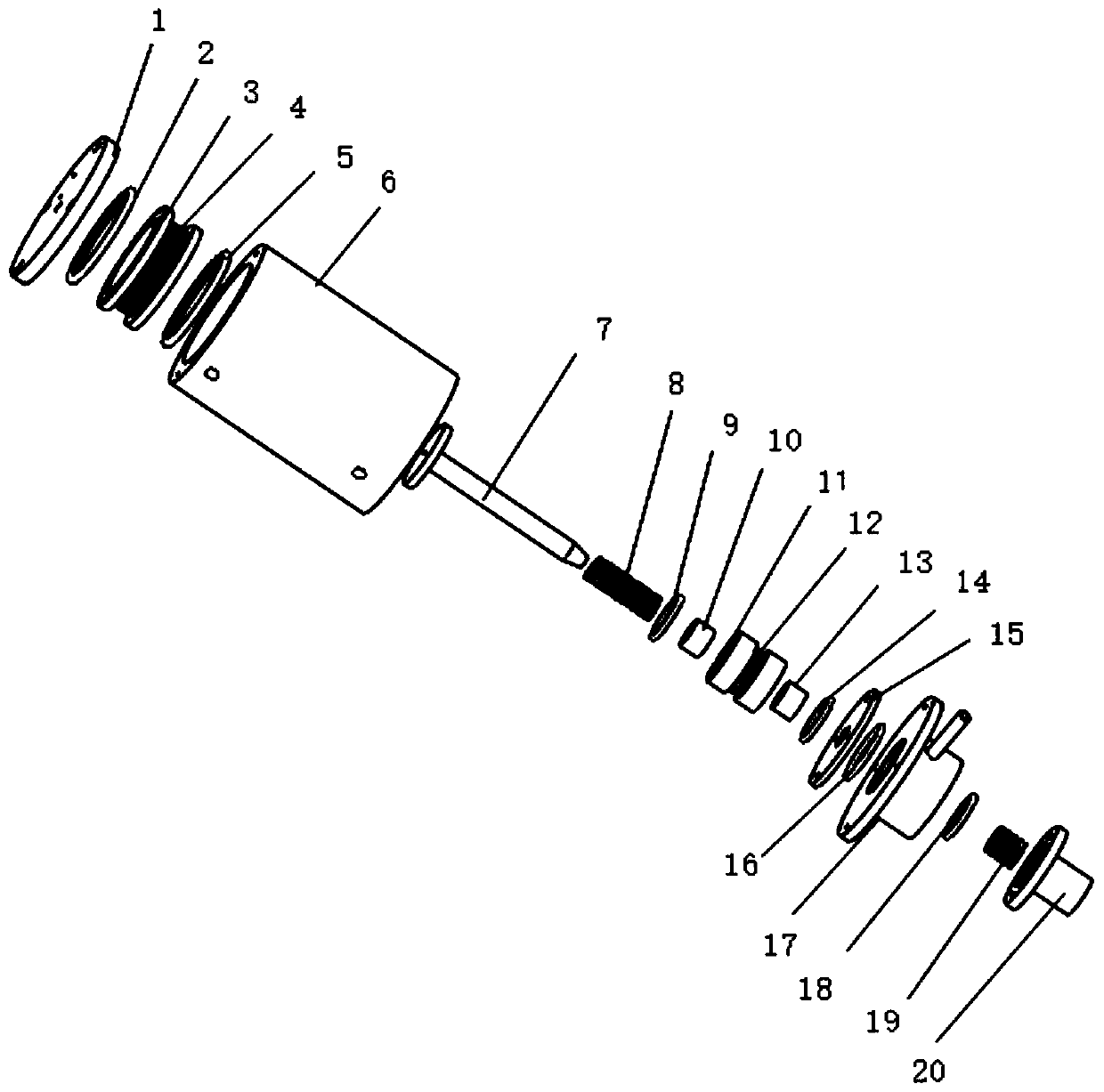 Agricultural swirl nozzle mechanism based on magnetorheological fluid micro-motion pressure change