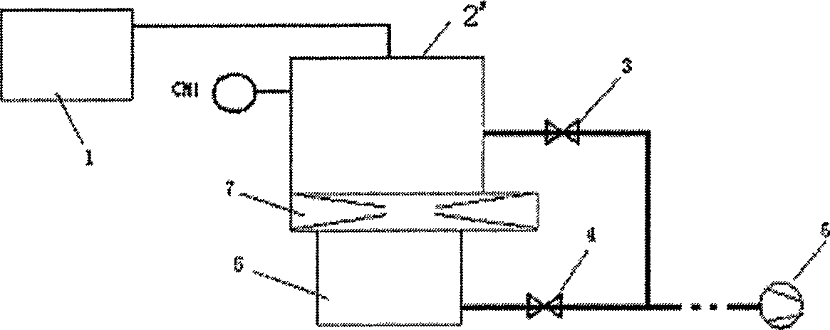 Mass flow controller on-line correction device