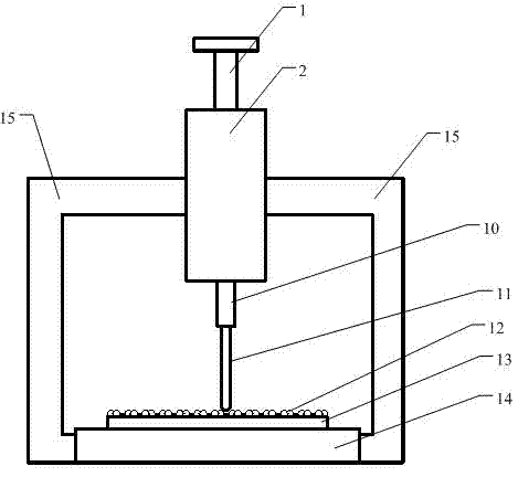 Manufacturing device for electronic circuit based on graphene and manufacturing method thereof