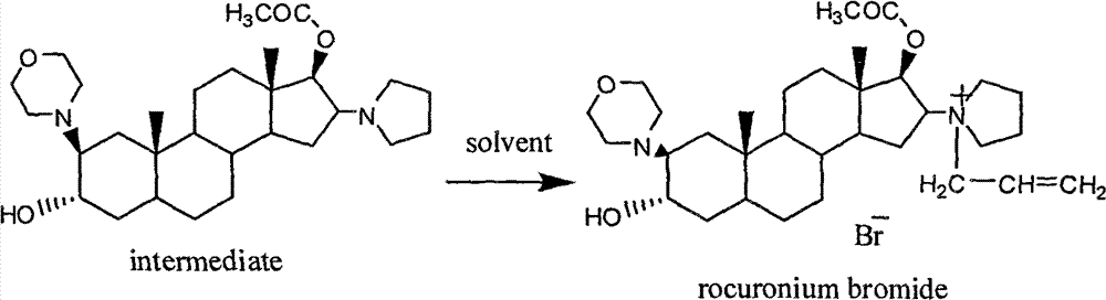 Process for preparing high-purity rocuronium