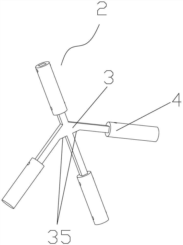 An anti-blocking material device and a screening machine with the same