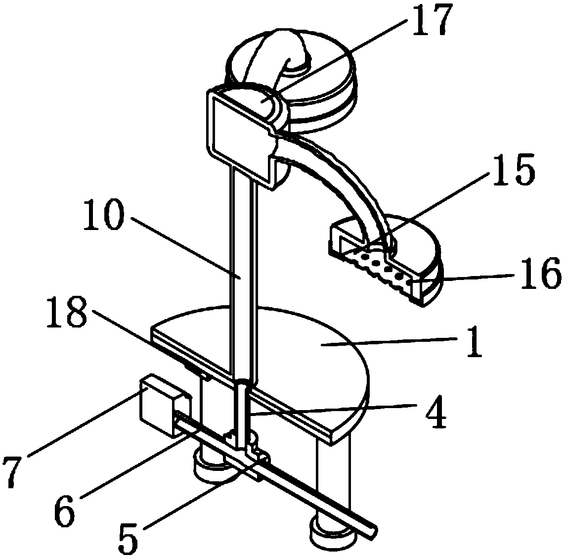 Automatic water pumping device of fish jar