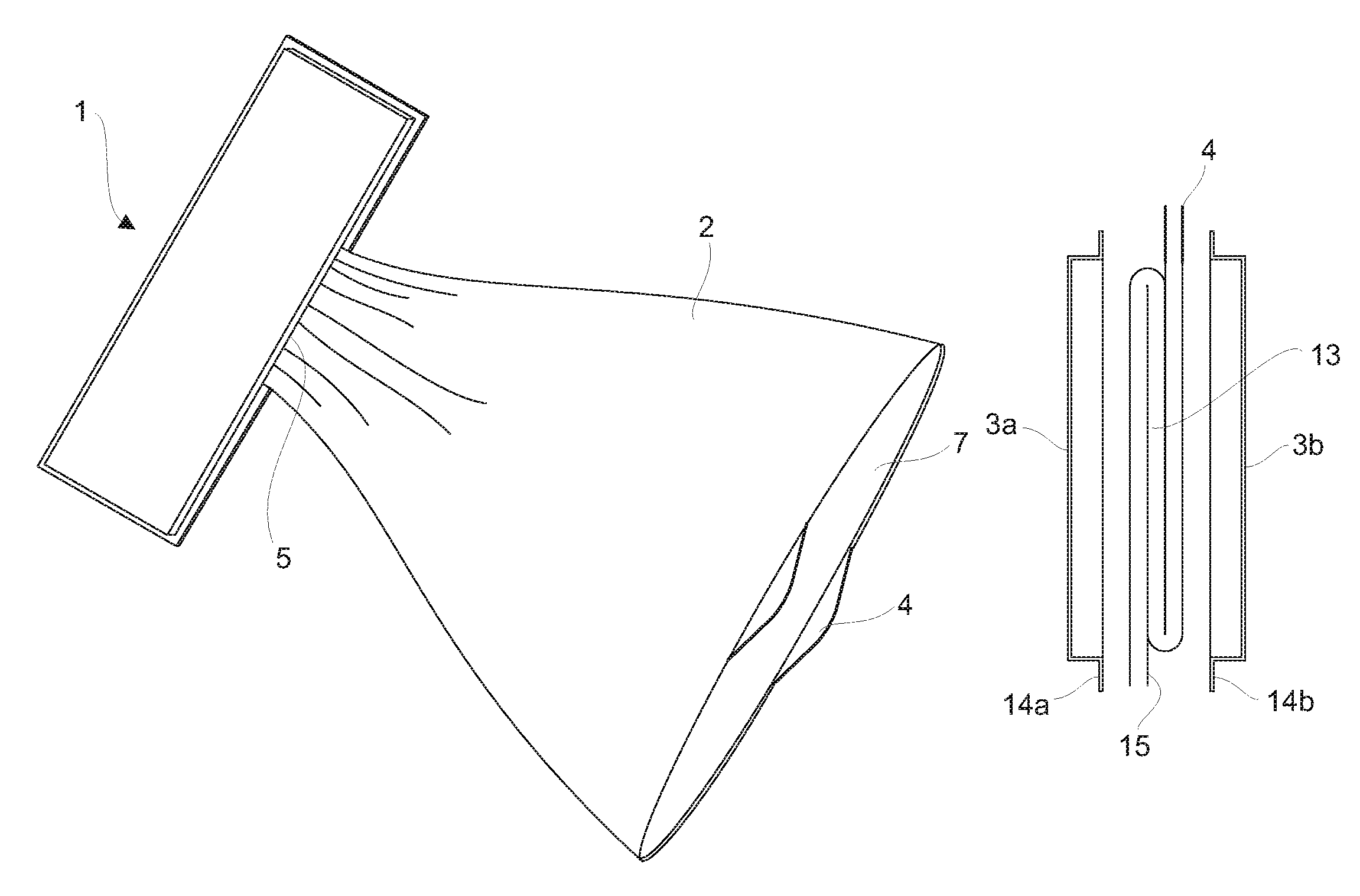 Assembly assembled of a recipient and a retainer, a method for producing the assembly, and a use of the assembly