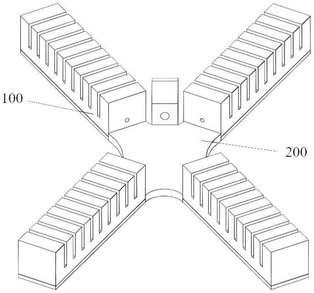 A soft crawling adsorption robot