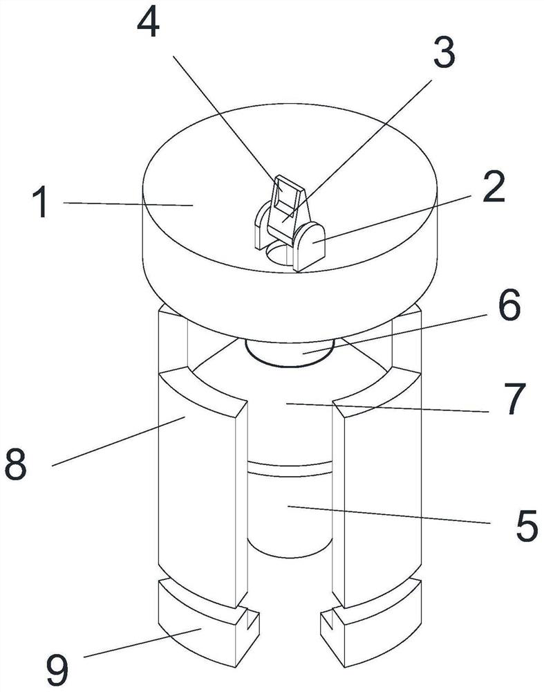 Drinking cup cleaning device