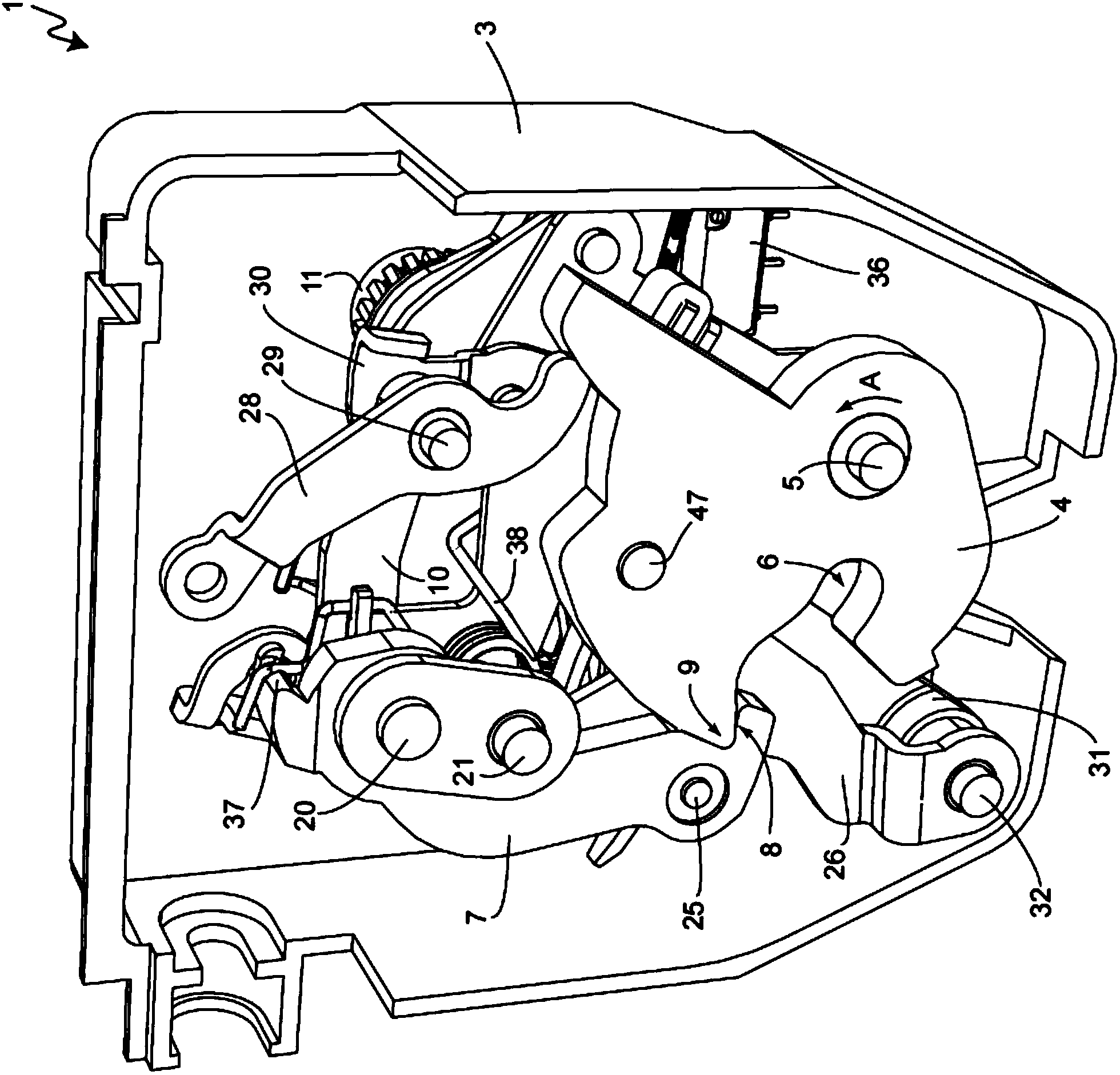 Motor vehicle door lock
