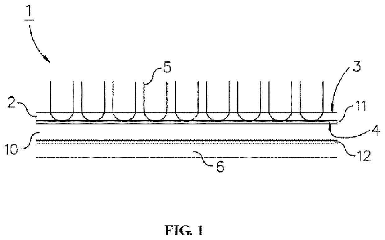 Method to manufacture a textile product, a use thereof and a device for applying the method