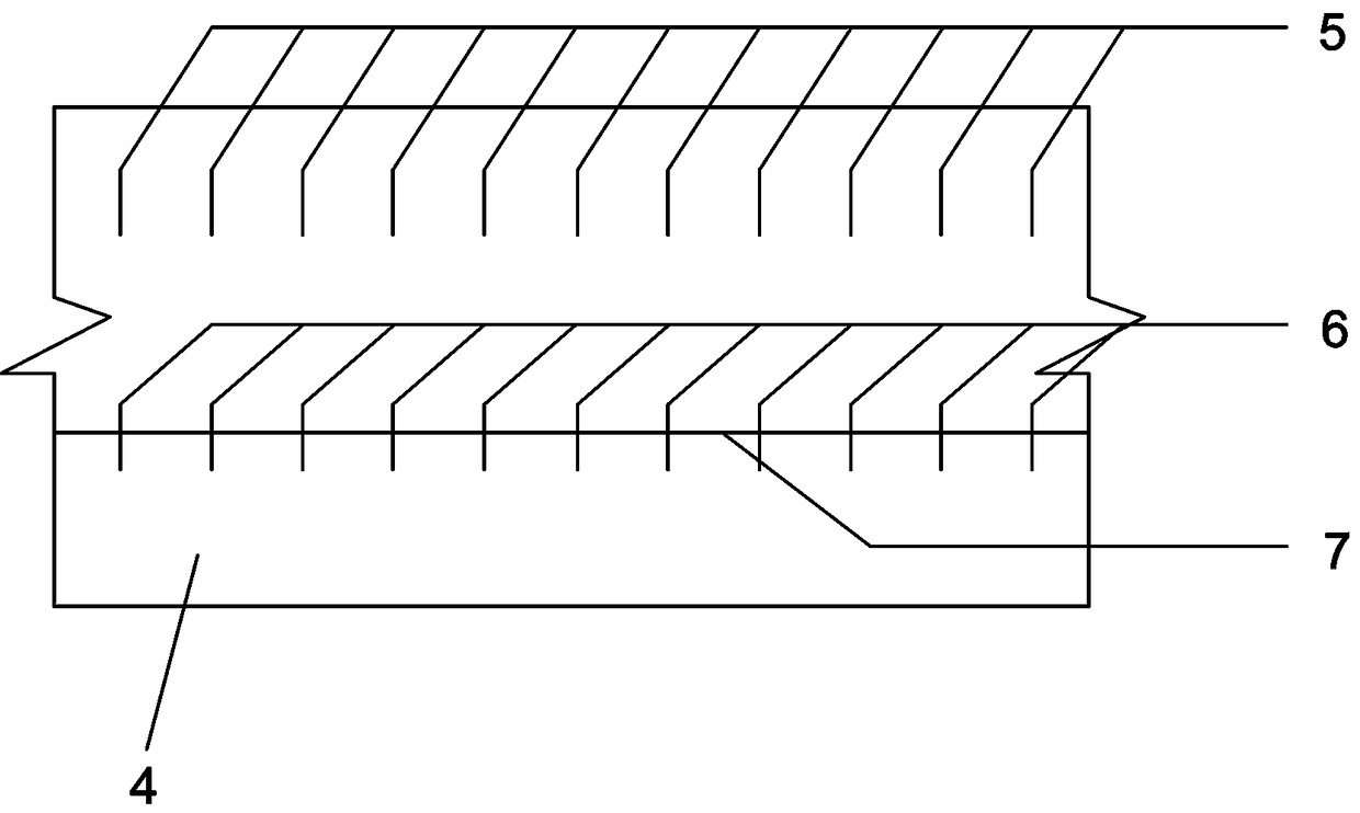 Concrete hinge joint structure provided with intersecting shearing-resistant reinforcing steel bars and construction method of concrete hinge joint structure