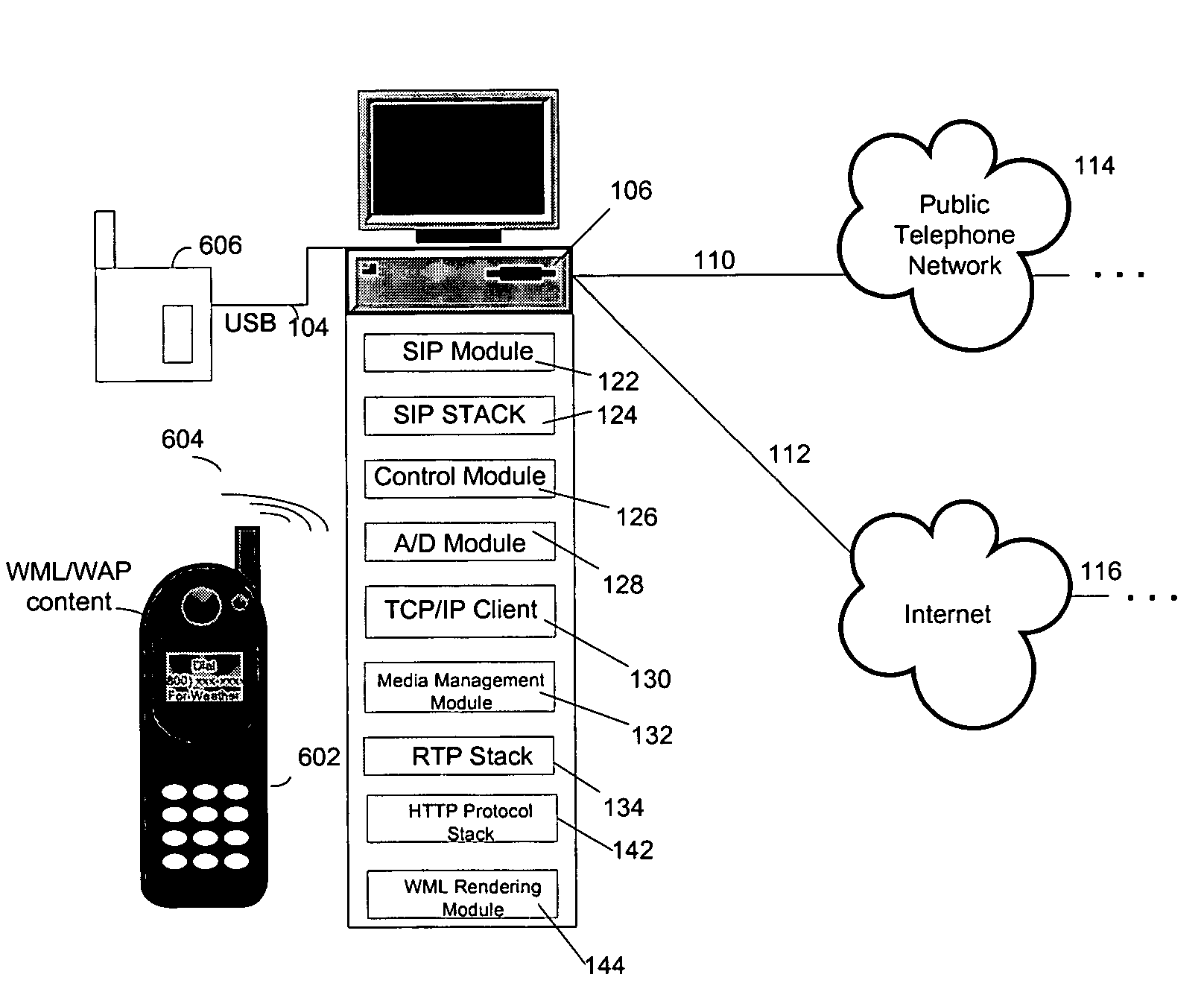 System and method for network phone having adaptive transmission modes