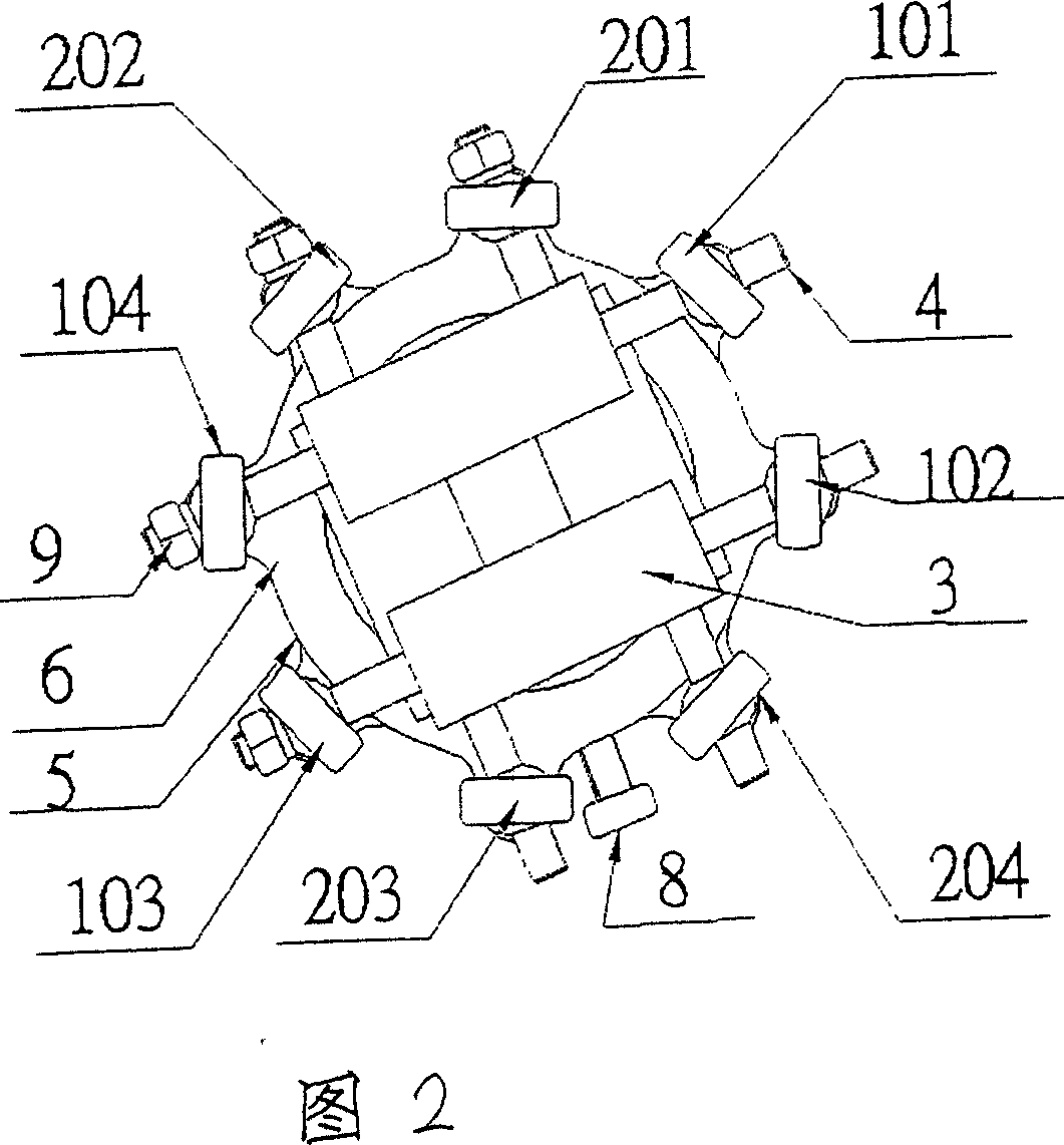 Cable positioning clamping device and regulation