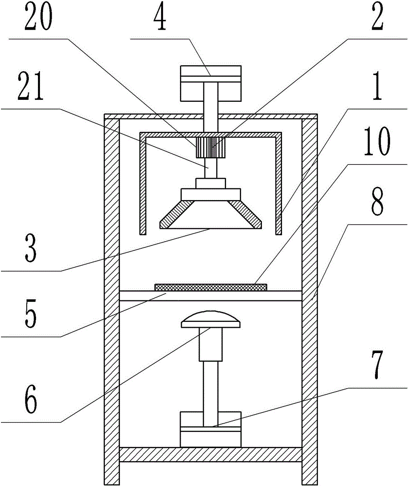 Glass forming device