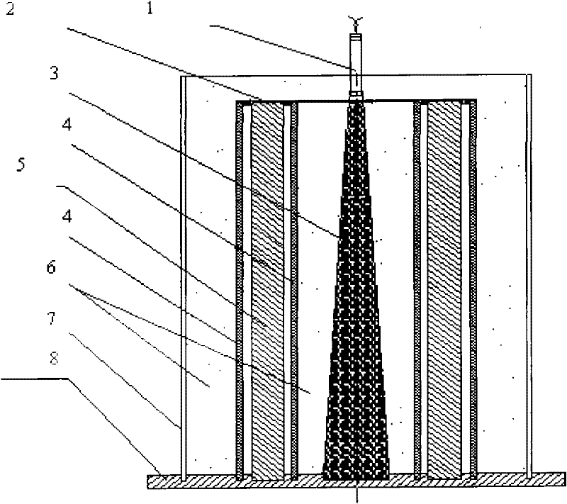 Explosive welding method for zirconium-steel-zirconium three layer pipe